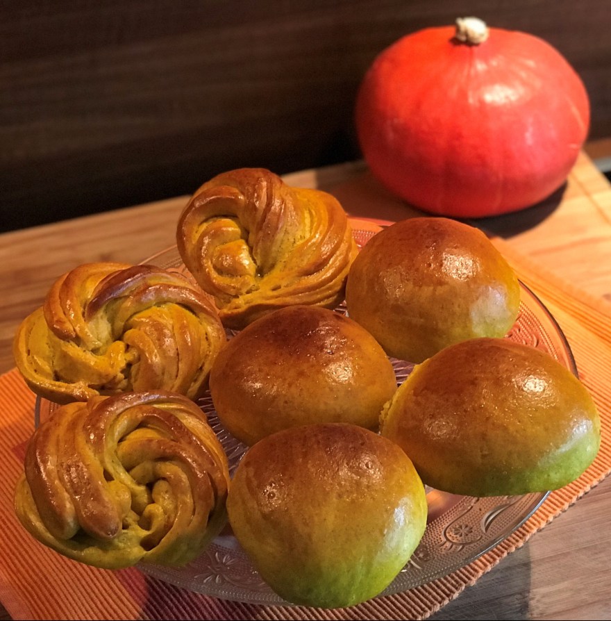 Kürbisbrötchen