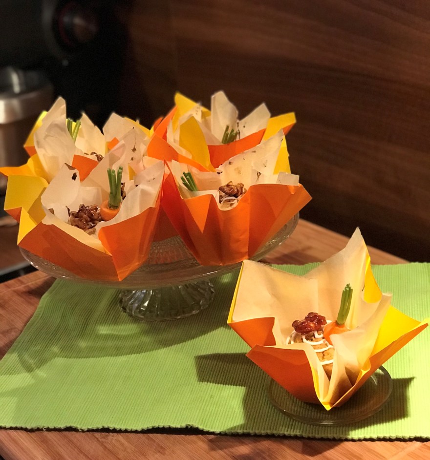 Walnuss-Karotten-Muffin